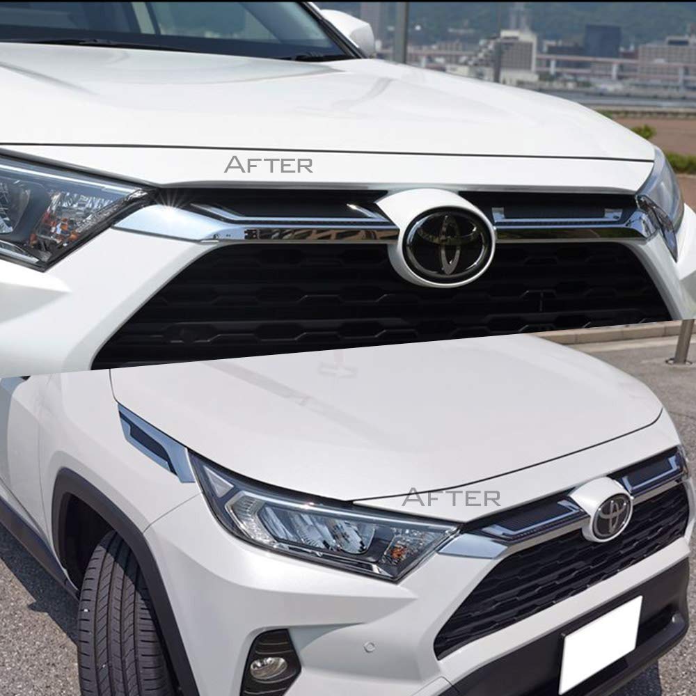 rav4 フロントグリル　新車外し TOYOTA RAV4 超不器用な俺が純正グリルを外してラプター風グリル